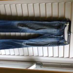 7 For All Mankind blue bootcut jeans